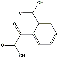 o-carboxyphenylglyoxylic acid Struktur