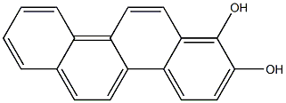 chrysene-1,2-diol Struktur