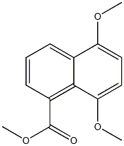 methyl 5,8-dimethoxy-1-naphthoate Struktur