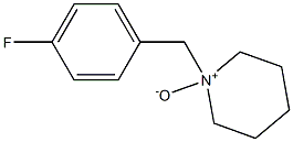 1-(4-fluorobenzyl)piperidine-N-oxide Struktur