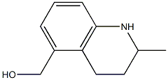 2-methyl-1,2,3,4-tetrahydroquinoline-5-methanol Struktur