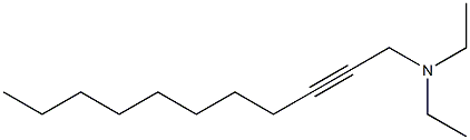 N,N-diethyl-N-(2-undecynyl)amine Struktur