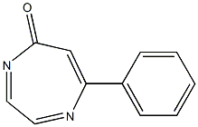 7-phenyl-1,4-diazepin-5-one Struktur