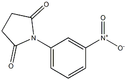 N-(3-NITROPHENYL)SUCCINIMIDE Struktur