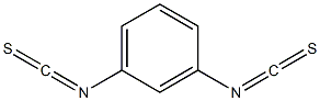 4-PHENYLENEDIISOTHIOCYANATE Struktur