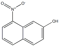 8-NITRO-2-NAPHTHOL Struktur