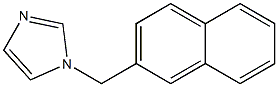 N-(2-NAPHTHYLMETHYL)IMIDAZOLE Struktur