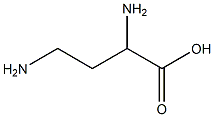 L-ALPHA,GAMMA-DIAMINOBUTYRICACID Struktur