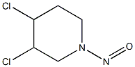 N-NITROSO-3,4-DICHLOROPIPERIDINE Struktur