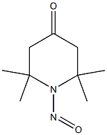 2,2,6,6-TETRAMETHYLNITROSO-4-PIPERIDONE Struktur