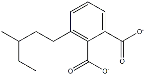 3-ETHYLBUTYLPHTHALATE Struktur