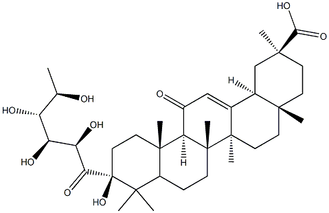 3-MONOGLUCURONYL-GLYCYRRHETINICACID Struktur