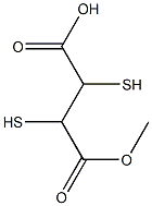 MONOMETHYL2,3-DIMERCAPTOSUCCINICACID Struktur