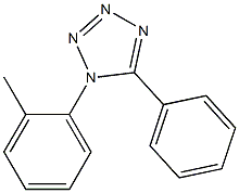 METHYLBIPHENYLTETRAZOLE Struktur