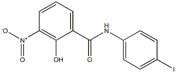 4'-IODO-3-NITROSALICYLANILIDE Struktur