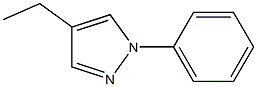 1-PHENYL-4-ETHYLPYRAZOLE Struktur