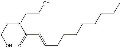 UNDECYLENICDIETHANOLAMIDE Struktur