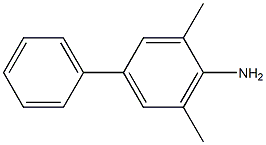 3,5-DIMETHYL-4-AMINOBIPHENYL Struktur