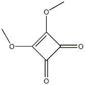 DIMETHOXYCYCLOBUTENEDIONE Struktur