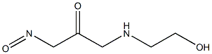 NITROSO-2-OXOPROPYLETHANOLAMINE Struktur