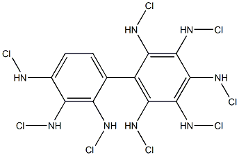 OCTACHLOROAMINODIPHENYL Struktur