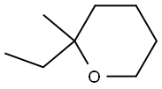 2-METHYL-2-ETHYL-TETRAHYDROPYRAN Struktur