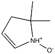 5,5-DIMETHYPYRROLINE-N-OXIDE Struktur