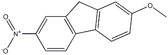 FLUORENE,2-METHOXY-7-NITRO- Struktur