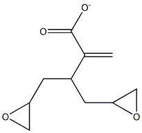 BIS-GLYCIDYLMETHACRYLATE Struktur