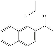 ACETYLETHOXYNAPHTHALENE Struktur