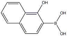 1-Hydroxyl-2-naphthaleneboronicacid Struktur