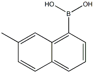 7-Methyl-1-naphthaleneboronicacid Struktur