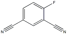 2,4-Dicyanofluorobenzene Struktur