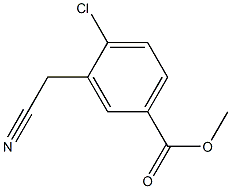 2-Chloro-5-methoxycarbonylphenylacetonitrile