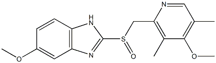 Omeprazole pellet8.5% Struktur