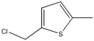 2-(Chloromethyl)-5-methylthiophene Struktur