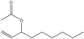 3-Acetoxy-l-nonene Struktur