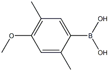 2,5-Dimethyl-4-methoxyphenylboronic acid Struktur