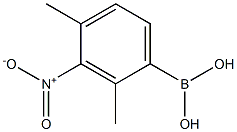 2-Dimethyl-3-nitrophenylboronic acid Struktur