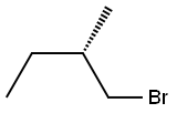 1-bromo-2-methylbutane, (S) Struktur