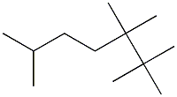 2,2,3,3,6-pentamethylheptane Struktur