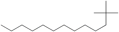 2,2-dimethyltridecane Struktur