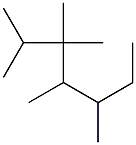 2,3,3,4,5-pentamethylheptane Struktur