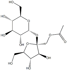 SUCROSE ACETATE Struktur