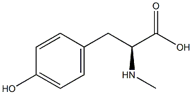 N-methyltyrosine Struktur