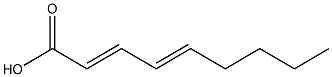 nonadienoic acid Struktur