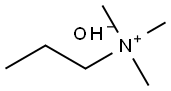 trimethyl-n-propyl-ammonium hydroxide Struktur