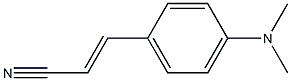 3-[4-(DIMETHYLAMINO)PHENYL]ACRYLONITRILE Struktur