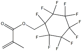 (PERFLUOROCYCLOHEXYL)METHYL METHACRYLATE 98% Struktur