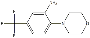 3-AMINO-4-(MORPHOLINO)BENZOTRIFLUORIDE 98% Struktur